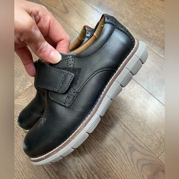 Johnston And Murphy Little Boys Dress Shoes Velcro Close Kids Size 11 - Picture 3 of 7